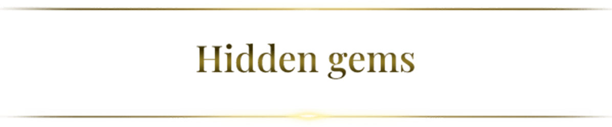 Hidden gems